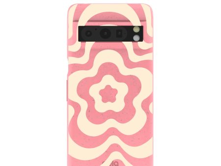 Bubblegum Pink Morning Flower Google Pixel 8 Pro Case Fashion