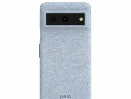 Powder Blue Ebb and Flow Google Pixel 8 Case on Sale