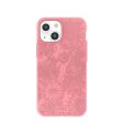 Bubblegum Pink Flora iPhone 13 Mini Case Online