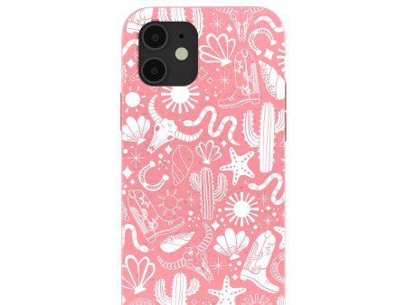 Bubblegum Pink Coastal Rodeo iPhone 12  iPhone 12 Pro Case Sale