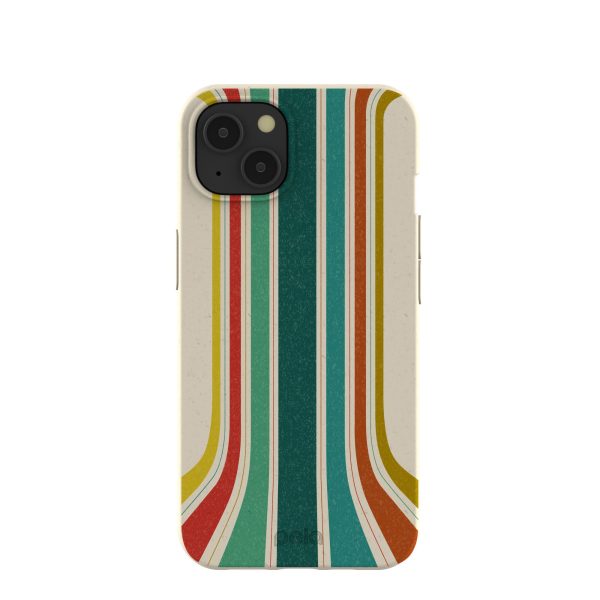 London Fog Retro Lines iPhone 13 Case Online Sale