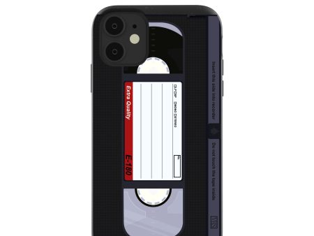 Black VHS iPhone 11 Case For Discount