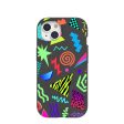 Black Neon Blast iPhone 15 Case For Cheap