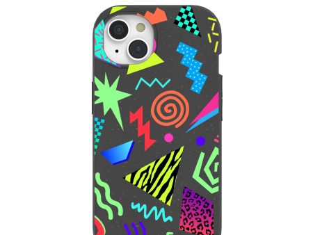 Black Neon Blast iPhone 15 Case For Cheap