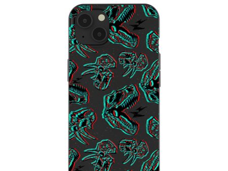 Black Fossilized iPhone 13 Case For Cheap