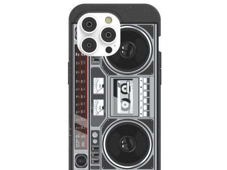 Black Boombox iPhone 14 Pro Case Online Hot Sale