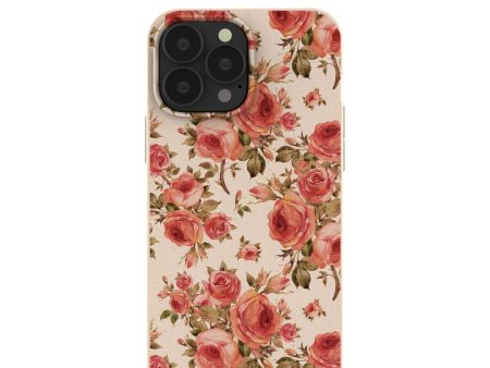 Seashell Rose Garden iPhone 13 Pro Max Case Supply