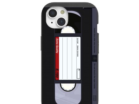 Black VHS iPhone 15 Case Online now