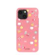 Bubblegum Pink Pretty Picnic iPhone 13 Mini Case For Discount