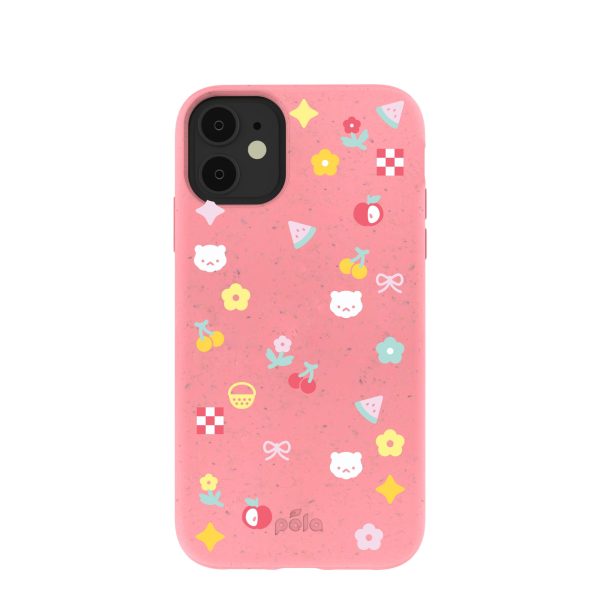 Bubblegum Pink Pretty Picnic iPhone 11 Case Online