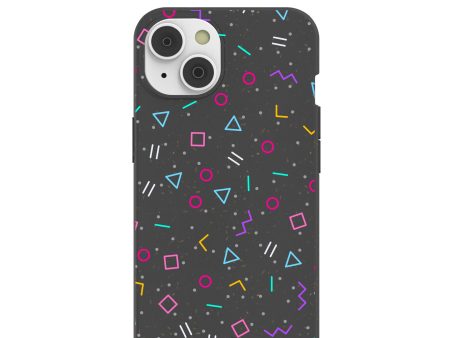 Black Neon Nostalgia iPhone 14 Case For Sale