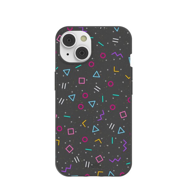 Black Neon Nostalgia iPhone 14 Case For Sale