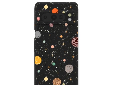 Black Galactic Glow Google Pixel 8 Pro Case Online Hot Sale