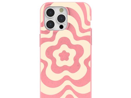 Bubblegum Pink Morning Flower iPhone 15 Pro Max Case Online Sale