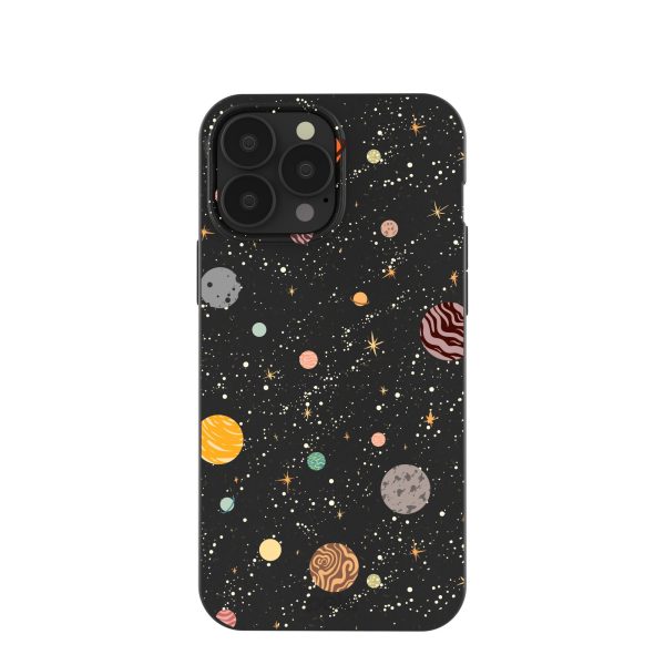 Black Galactic Glow iPhone 13 Pro Max Case Online Hot Sale