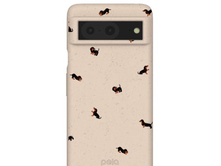 Seashell Lil Dachshunds Google Pixel 8 Case Cheap