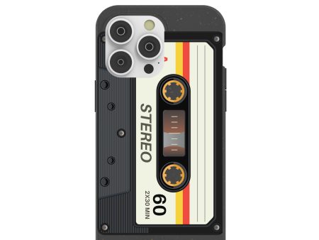 Black Cassette iPhone 14 Pro Max Case Sale