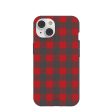 Black Flannel iPhone 14 Case Supply