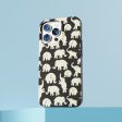 Black Little Elephants iPhone XR Case For Discount