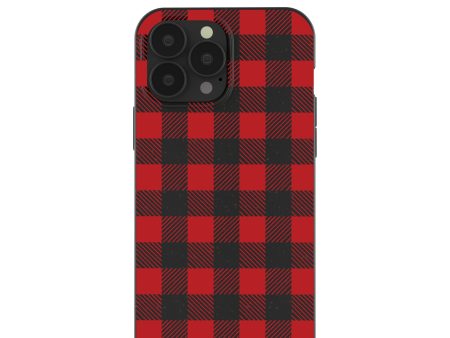 Black Flannel iPhone 13 Pro Max Case Online Hot Sale