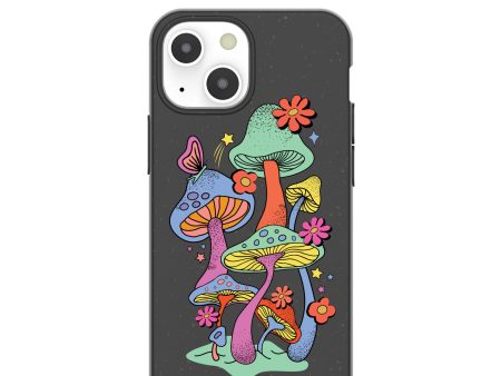 Black Magical Forest iPhone 13 Mini Case For Cheap