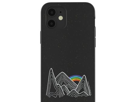 Black Elevation iPhone 12  iPhone 12 Pro Case Cheap