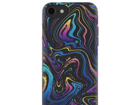 Black Galaxy Swirls iPhone 6 6s 7 8 SE Case Hot on Sale