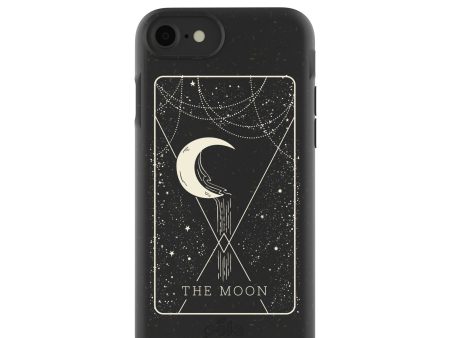 Black The Moon iPhone 6 6s 7 8 SE Case Online