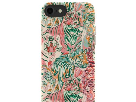 Seashell Hidden Tigers iPhone 6 6s 7 8 SE Case For Cheap