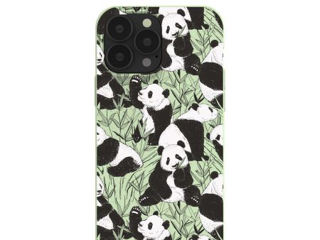 Sage Green Pandamonium iPhone 13 Pro Max Case Fashion