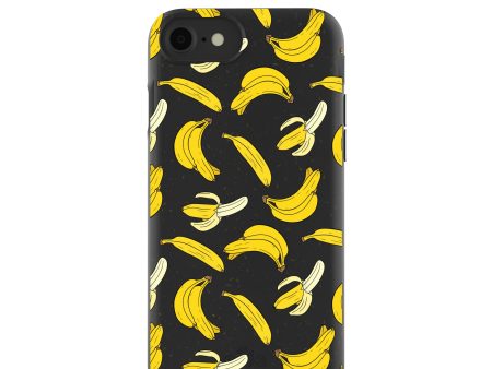 Black Go Bananas iPhone 6 6s 7 8 SE Case For Discount