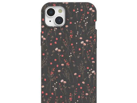 Black Night Garden iPhone 15 Plus Case on Sale