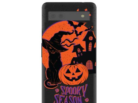 Black Spooky Szn Google Pixel 6a Case Online Hot Sale