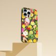 Black Tutti Frutti Google Pixel 7a Case on Sale