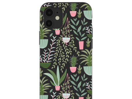 Black Indoor Garden iPhone 12 Mini Case Discount