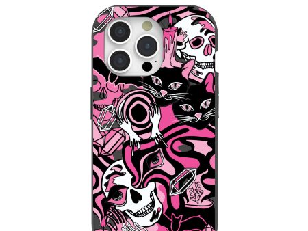 Black Spellbound Ghouls iPhone 15 Pro Case Fashion