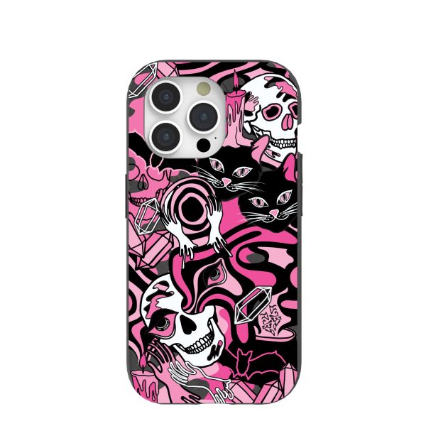 Black Spellbound Ghouls iPhone 15 Pro Case Fashion