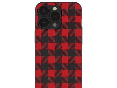 Black Flannel iPhone 13 Pro Case on Sale