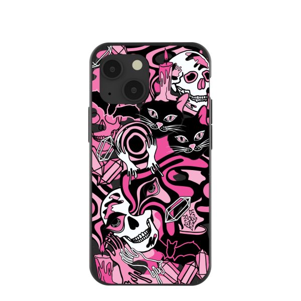 Black Spellbound Ghouls iPhone 13 Mini Case Discount