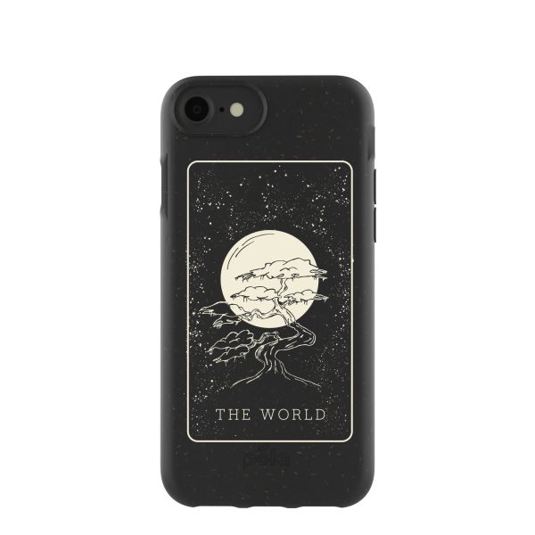 Black The World iPhone 6 6s 7 8 SE Case Online Sale