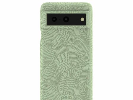 Sage Green Lushy Leaves Google Pixel 8 Case Cheap