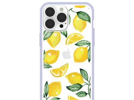 Clear Lemon Fizz iPhone 13 Pro Max Case With Lavender Ridge For Discount