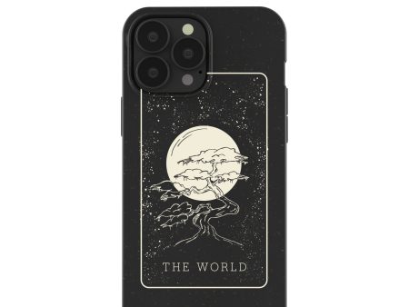 Black The World iPhone 13 Pro Max Case Cheap