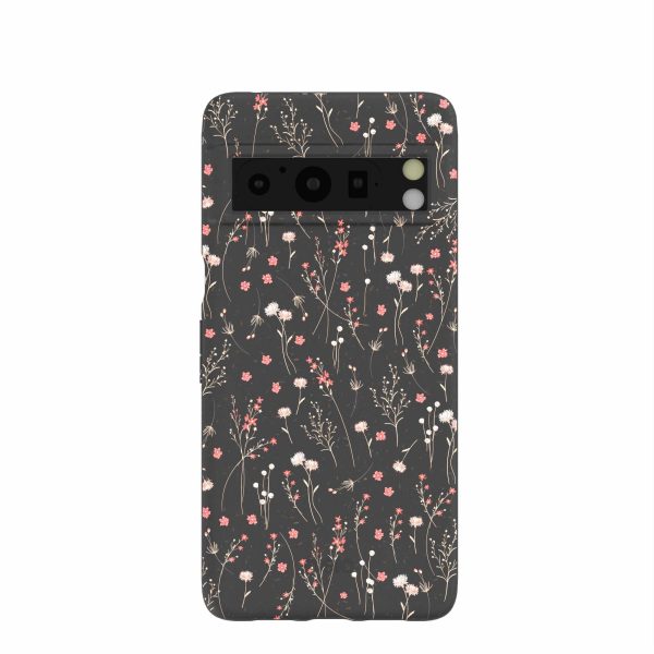 Black Night Garden Google Pixel 8 Pro Case Online now