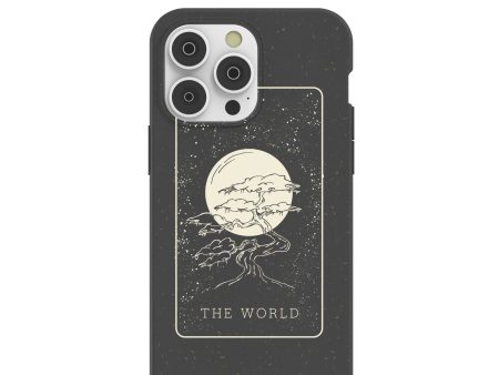 Black The World iPhone 14 Pro Max Case Hot on Sale