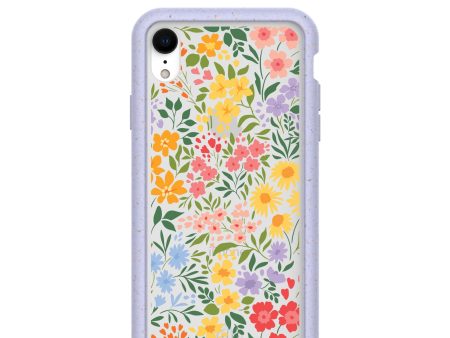 Clear Blooming Wild iPhone XR Case With Lavender Ridge on Sale