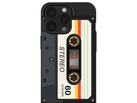 Black Cassette iPhone 13 Pro Case Hot on Sale