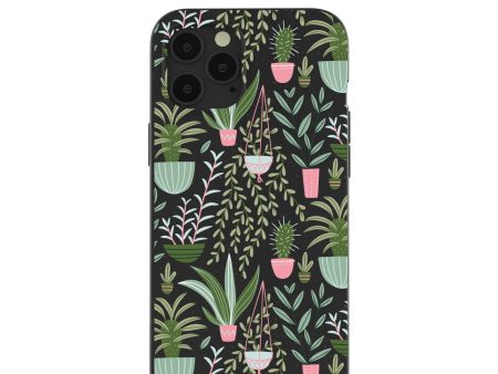 Black Indoor Garden iPhone 12 Pro Max Case For Cheap