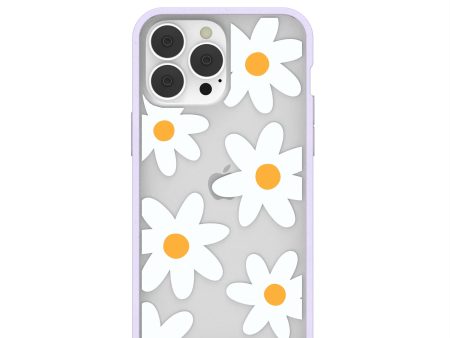 Clear Daisy iPhone 13 Pro Max Case With Lavender Ridge For Cheap