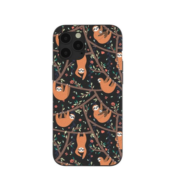 Black Jungle Sloths iPhone 12 Pro Max Case Online Hot Sale